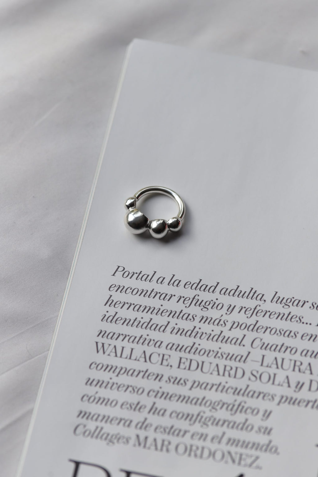 Anillo Essense Desigual