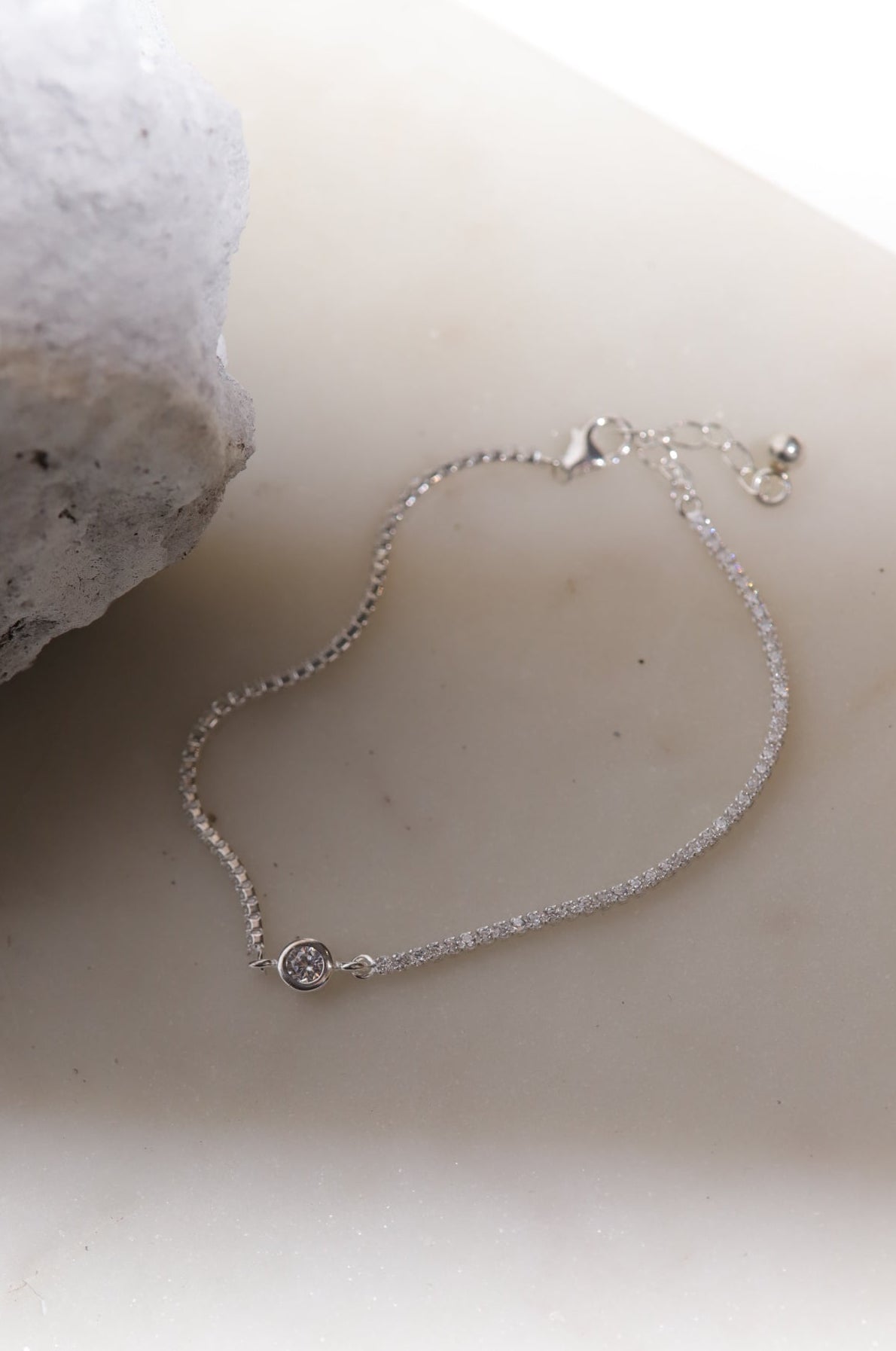 Pulsera Tennis Punto de Luz