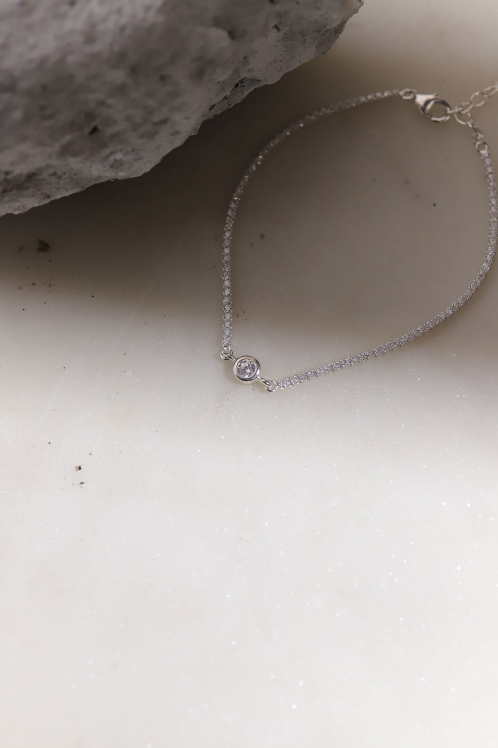 Pulsera Tennis Punto de Luz