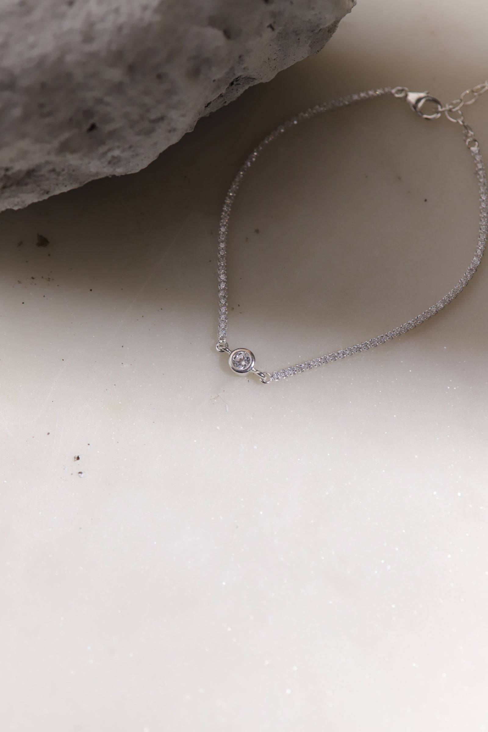Pulsera Tennis Punto de Luz
