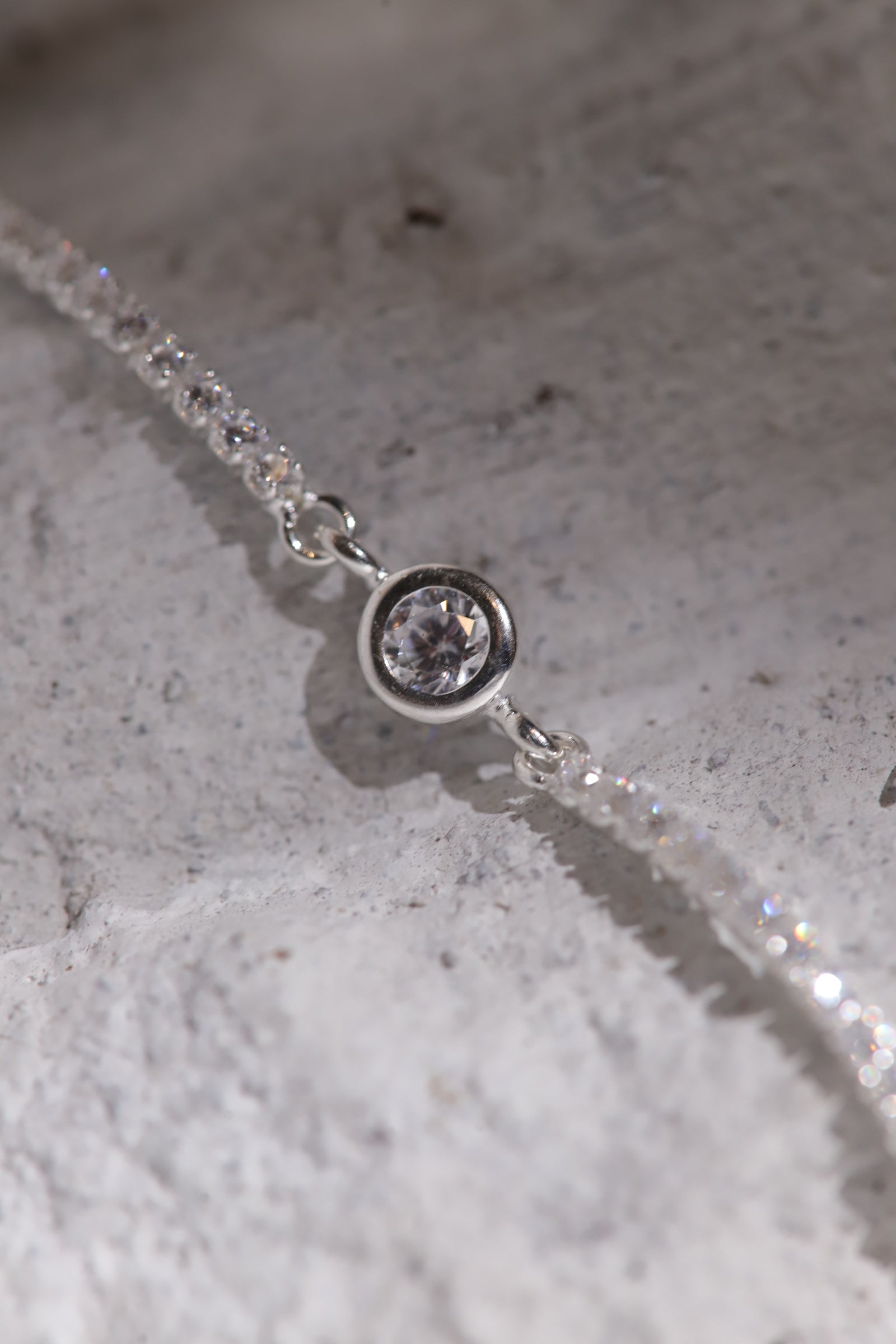 Pulsera Tennis Punto de Luz