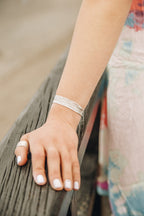 Pulsera Mostacilla cuadrada 1 Mt.