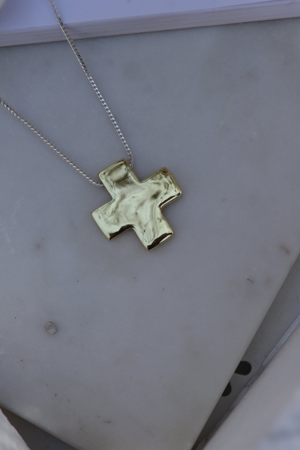 Collar Cruz Bicolor