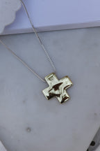 Collar Cruz Bicolor