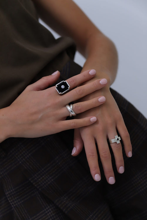 Anillo Lazo de plata