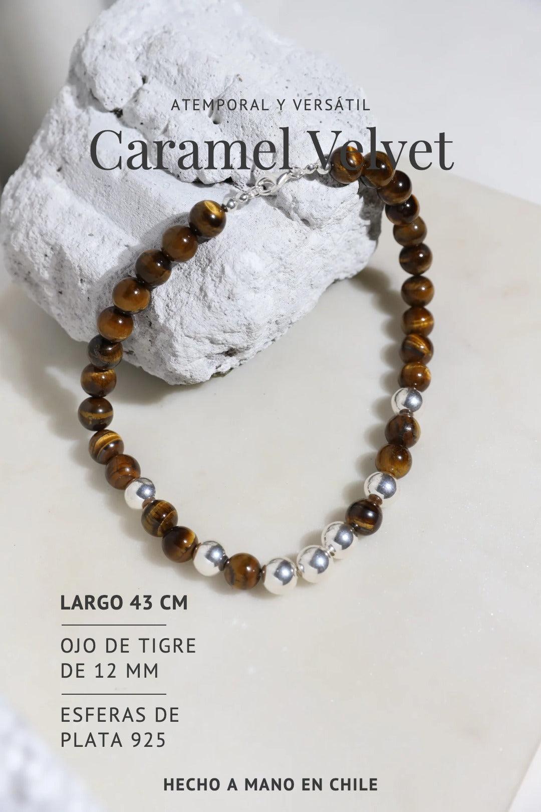 Collar Caramel Velvet