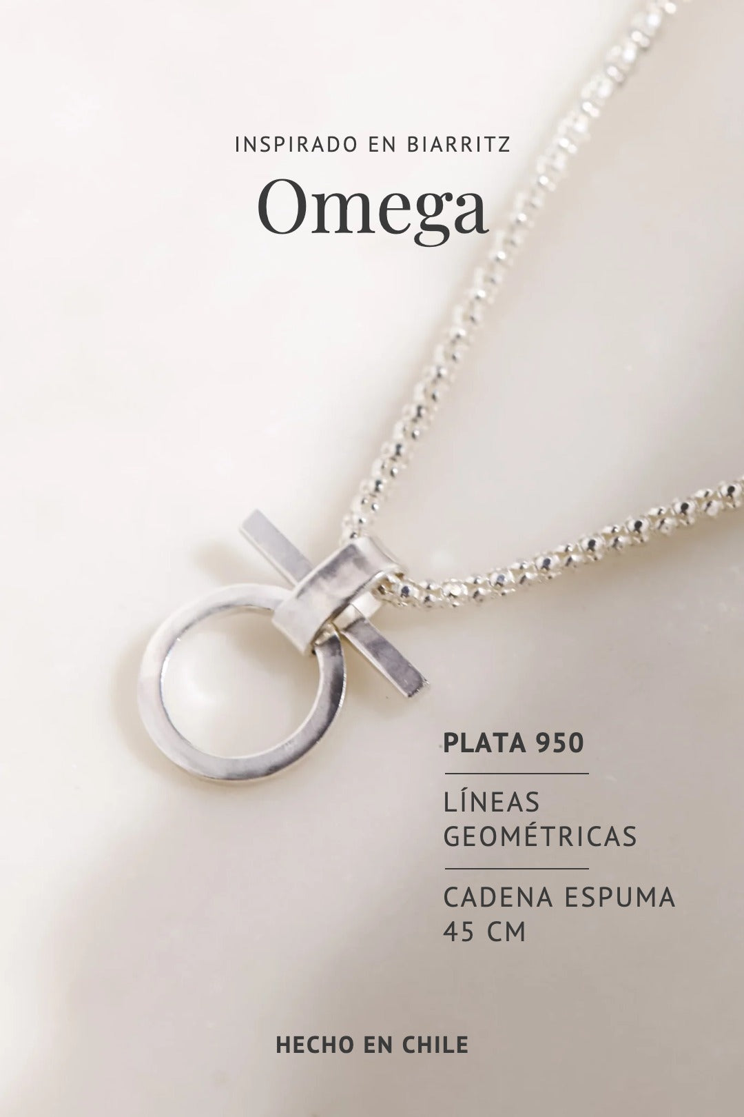 Colgante Omega
