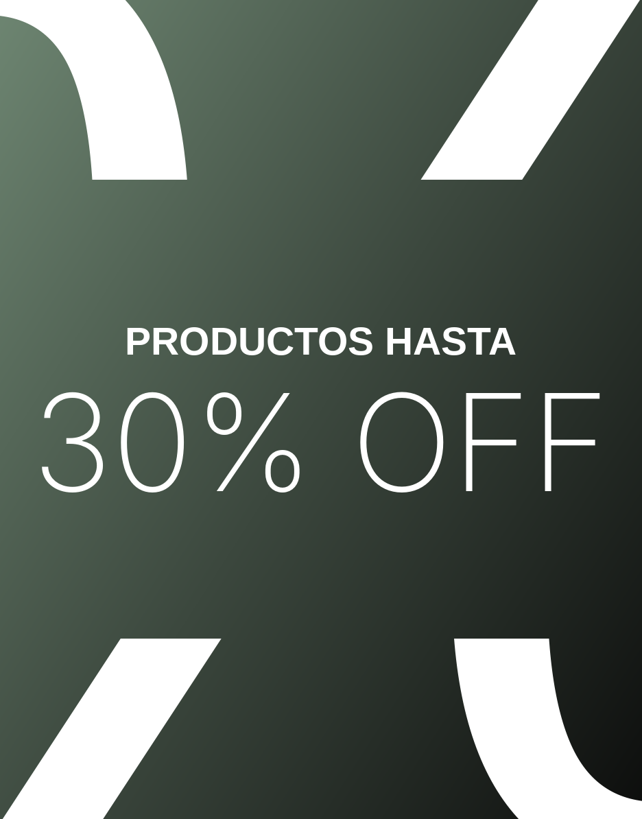 30% de descuento